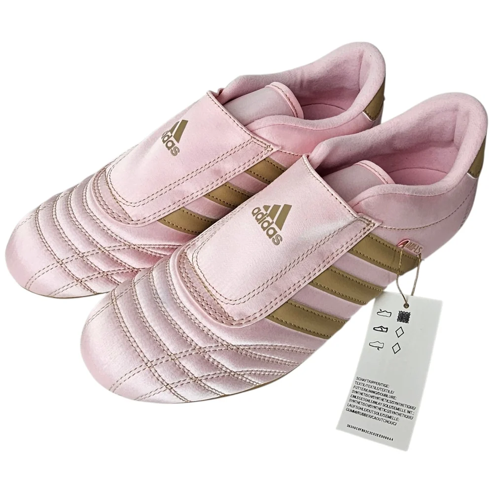 NWT Adidas Taekwondo Sneaker Clear Pink & Magic Beige women's 7.5 - Picture 4 of 16